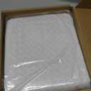 Amazon Basics Breathable, Wrinkle-Free Brushed Microfiber 4-Piece Bed Sheet Set with 14-Inch Deep Pockets, Queen, Gray Crosshatch, Printed