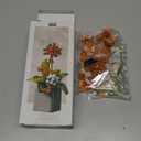 Artificial Flower Bouquet Building Set for Adult,Mini Plant Bonsai Tree Friend Set for Girl,Botanical Collection Gift for Kids,Orchid Building Blocks Birthday Gift for Mom Women Wife Girlfriend
