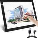 NXENTC A4 Tracing Light Pad, Ultra-Thin Tracing Light Box USB Power Artcraft Tracing Light Table for Artists, Drawing, Sketching, Animation