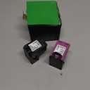 Remanufactured Ink Cartridges Replacement for HP Ink 63 63XL Compatible with OfficeJet 3830 4650 4655 5255 5258 5200 Envy 4510 4520 DeskJet 1110 3630 Printer (1 Black,1 Tri-Color)