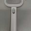 aumuca Cat Brush for Shedding, Cat Brushes for Indoor Cats, Cat Brush for Long or Short Haired Cats, Cat Hair Brush Cat Grooming Deshedding Brush for Dog Kitten Rabbit Massage Removes Loose Fur, White