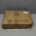 JA COMFORTS 12×20 Premium Goose Down Feather Throw Pillow Inserts(Set of 2)-5% Down Filling, High Filling Weight,250 TC Cotton Cover, Square, White