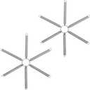 1Pair Tire Chain Tensioners, Snow Tire Chain Tighteners,Garden Tractor Tire Chain Tighteners for Riders, Snow blower (6 link chain)