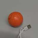 PetDroid Interactive Dog Toys Dog Ball, [Newly Upgraded] Durable Motion Activated Automatic Rolling Ball Toys for/ Small/ Medium/ Large Dogs, USB Rechargeable(Orange)