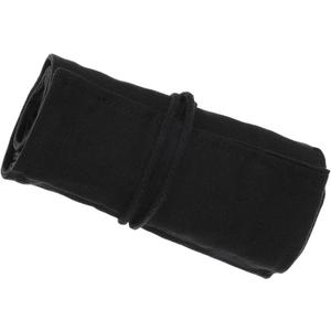 PATIKIL Handmade 72 Slots Roll Up Pencil Case, Canvas Pencil Wrap Pouch Pen Holder Organizer for Artist Drawing Coloring Sketching, Black