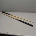 TGA Sports 36" Wooden Billiard House Cue Sticks Shorty Cues Pool Cues for Kids Hardwood Billiard Cue Sticks 11mm Glue-on Tips,Set of 2