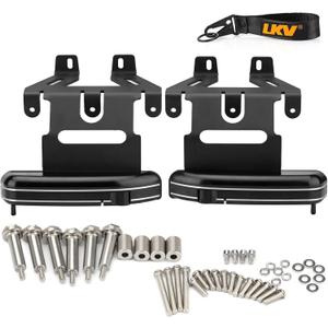 LKV GW003 Aero Flip-Out Highway Pegs with Mount System Replacement for All 2018-UP Honda Goldwing and Goldwing Tour models