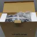 Uniclife Wall Mount Mailbox for Outside, Locking Mail Box, Large Mailbox with Key Lock, Security Mail Box for House, Safe Key Drop Box, Post Box, Steel Cash Drop Box for Home Office School, Black (Blcak)