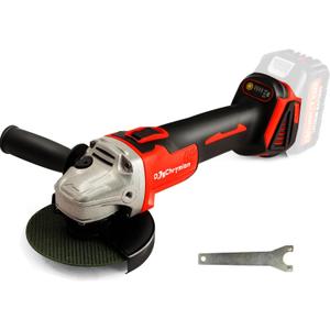 20V Cordless Angle Grinder, Compatible with Makita 18V Battery (no battery), 8500 RPM, for 4-1/2'' Disc, 4 Power/Speed Levels, Tool only