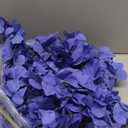 12PCS Royal Blue Wisteria Hanging Flowers 6.4FT Artificial Hanging Wisteria Flowers for Decoration for Wedding Arch, Backdrop, Garden Party Decor (Royal Blue)
