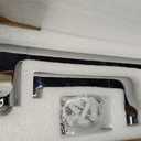 Mega Handles Bathroom Accessory Set Polished Chrome - 4-Piece, Towel Bar