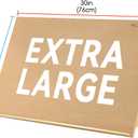 MEEDEN Extra Large(20"x 30") Wooden Tabletop Easel for Painting, 5-Position Adjustable Drawing & Sketching Board, Portable Beechwood Desktop Art Easel Stand for Adults, Artists, Beginners & Student, Extra Large30 L * 20w