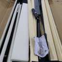 Queen Size Bed Frame with Velvet Upholstered Headboard, Sturdy Platform Bed, No Box Spring Needed, Easy Assembly (Beige)