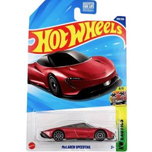 Hot Wheels McLaren Speedtail [Maroon/Red] Exotics 5/5, 209/250, 1:64 Scale Diecast Vehicle