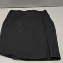 Wenrine Women's Corduroy Mini Skirt High Waisted Basic Casual A-line Short Skirts (Medium)