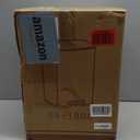 KUK 5.3 Gallon Kitchen Trash Can with Lid, Heavy Duty Hands-Free Stainless Steel Commercial Step Trash Bin with Removable Inner Bucket, Pedal Rubbish Bin for Home Office and Kitchen, 20L/5.3Gal (Titanium Silver)