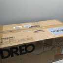 DREO Smart Ceiling Fan with Lights, 52 Inch, 12 Speeds & 3 Fan Modes, Stepless Color Tones, Dimmable LED Light, 12H Timer, Quiet DC Motor, Remote/APP/Alexa Control, Black Ceiling Fans Indoor