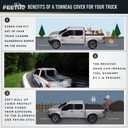 Soft Roll Up Tonneau Cover Truck Bed Waterproof Dustproof Compatible with 2009-2026 Ram 1500 5.7FT/67.4inch with RamBox Fleetside