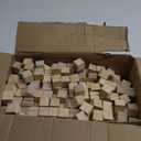 800 PCS 3/4 Inch Wooden Cubes Bulk, 2cm Unfinished Square Wooden Blocks, Smooth Blank Wood Blocks for Crafts, Painting DIY Projects