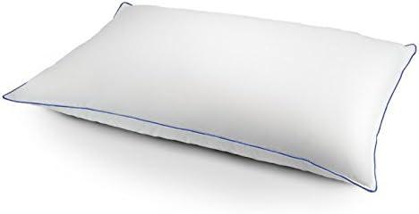 Effortless Bedding Luxury Feather & Down Chamber Pillow (King-Firm)