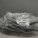 Delamu Adjustable Cabinet Door Organizer, 6-Tier Hanging Spice Rack Organizer, Metal Over the Door Pantry Organizer, Pantry Organizers and Storage Shelves for Kitchen Bathroom Laundry Room, Black