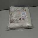 MYSKY HOME Living Room Curtains for Windows, Semi Sheer Linen Curtains Boho Room Decor Sliding Glass Patio Doorways Light Filtering Privacy Protect Soft Texture, 100" x 90", Linen, 1 Panel