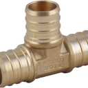LD Valve-F1807 PEX Fittings-3/4" Pex Tee for PEX Tubing (15-Pack)
