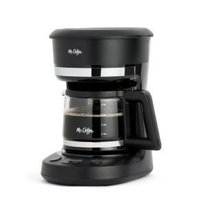 Mr. Coffee 5-Cup Programmable Coffee Maker Black