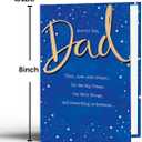 5 x Father's Day Card Gift for Dad, Fathers Day Card from Son Daughter