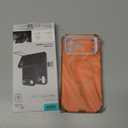 ESR for iPhone 17 Pro Max Phone Case with Stash Stand, 7X Military-Grade Drop Protection with Camera Control, Shock-Absorbing Rugged Cover, Compatible with MagSafe Accessories, Cyber Series, Orange