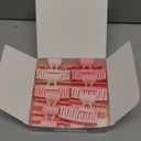 12 Pcs Pink Medium Hair Claw Clips for Women, 3.5 Inch Matte Square Jaw Clips, Strong Hold Non-Slip Hair Clips for Thick and Thin Hair