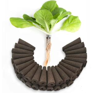 60 Pack Pods Replacement, Hydroponic Grow Sponges Rapid Rooting Seed Starter Sponges Compatible with Aerogarden,IDOO, Models & Indoor Hydroponic Systems