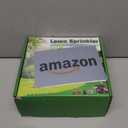 WOVUU Garden Sprinkler,Upgrade Lawn Sprinklers Automatic 360 Degree Rotating Irrigation Grass Water Sprayer System,Garden Hose Sprinkler for Yard/Built in 36 Units Angle Spray Nozzles(Orange)-1Pack