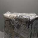 Boho Washable Area Rug 9x12, Spill-Proof Surface, Non-Slip Backin,Low Pile Faux Wool Large Printed Rugs for Living Room, Bedroom, Ding Room, Entryway and Home Decor(Beige, 9x12)