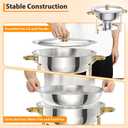Garvee 2 Pack Chafing Dishes for Buffet, Food Warmers for Parties Buffet