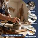 Putty Sculpt Clay Modeling Compound for Sculpting, Modeling, Building, Repairing, Self-Hardening Easily Repairs Metal, Wood, Tile, Ceramics Concrete Black 200g