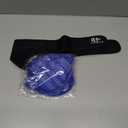 Wisdom Teeth Ice Pack Head Wrap for Pain Relief - Cold Hot Therapy for Face, Jaw & Oral Surgery with 4 Gel Packs, TMJ, Tooth Extraction, Tonsillectomy Recovery-Black