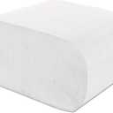 Morcon 4545VN Valay Interfolded Napkins, 1-Ply, 6.5 in. x 8.25 in., White, 12 packs of 500 Napkins, 6,000