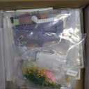 CUTEROOM Dollhouse Miniature with Furniture, DIY Wooden Dollhouse Kit Plus LED Lights, Creative Room for Valentine's Day Gift Idea (D032)