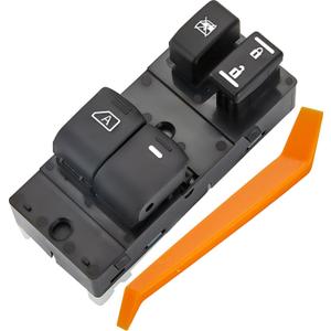 ZAPOSTS Window Switch Fits for Nissan Frontier 2007-2017.Control Door vidrios Master Switch. Left Driver Side.1 auto 8 pins.OEM:25401-ZP50A 25401ZP50A