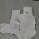 Iseasoo 4 Pairs Compression Socks for Women Circulation-Best Support for Nurses,Running,Athletic,Travel (Large-X-Large, 03-white)