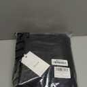 ELLEVEN Women's Fleece-Lined Barrel Leg Sweatpants Pants Casual with Adjustable Ankle Drawstring & Pockets (Medium, Black)