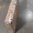 Round Dining Table for 4,Kitchen Dining Room Circle Dinner Pedestal Table,Space Saving Wood Kitchen & Dining Room Furniture (Black, 47In)