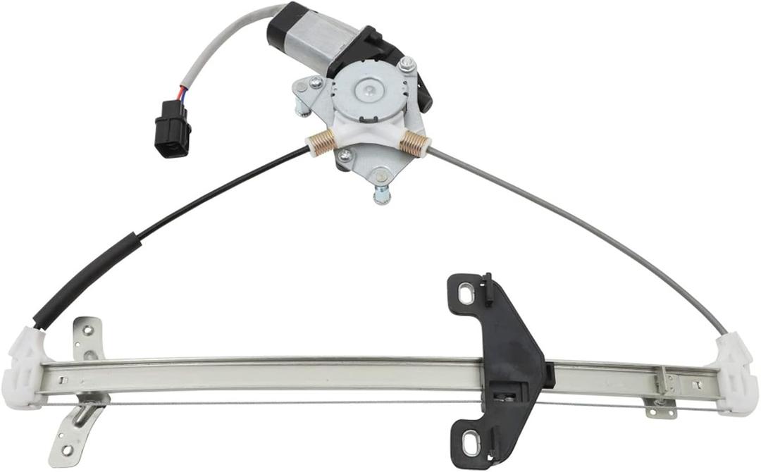 FINDAUTO Power Window Regulator Rear Right Passenger Side with Motor fits for Honda for Accord for 2003-2007, 72710-SDA-A01 72710-SDC-A01 748-045