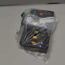 Weekly Pill Organizer 2 Times a Day - Am Pm Pill Box 7 Day, Large Twice Medicine Pill Case for Daily Medication, Vitamins, Fish Oils, Supplements Portable Week Pill Holder Container, Translucent Black