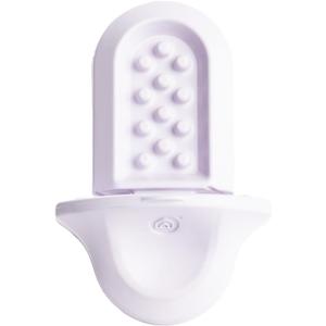 Diggs Groov Crate Training Aid for Puppies and Nervous Dogs  Calming Lick Mat for Crate Training & Separation  Puppy Enrichment Toy with Freezer Shell  BPA-Free  (Lilac)