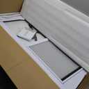 Dog Door for Sliding Glass Door, 3 Flap Thickened- Effective Weatherproof, Flap Double Magnetic Attraction, for Medium to Large Dogs, 79"-81" Adjustable Sliding Door Dog Door Insert