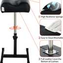 Pedicure Manicure Footrest Adjustable Height Stand Beauty SPA Salon Nail Care Black