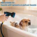 Indoor Sink Hose Attachment for Faucet - (50FT) Faucet Hose with 10 Adapters for Kitchen Sink Bathroom Sink Faucet, Watering Houseplants, Washing Pets, Household Cleaning, Car Washing