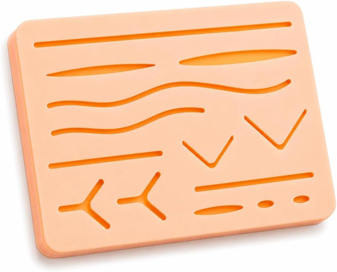 2 x Suture Practice Pad, Durable Suturing Pad for Training and Practice by MedSurgic | Nivi Stores
